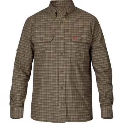 Camisa Fjallraven Forest Flannel Hombre Marrones - Chile GBE350782